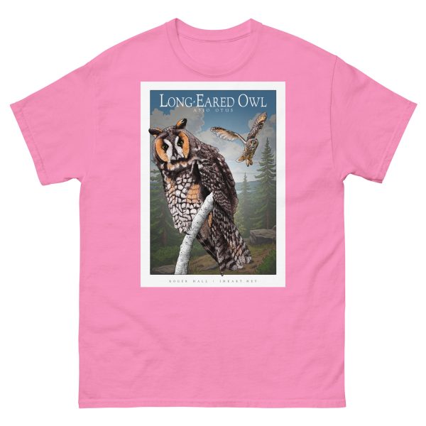 Long-Eared Owl - Unisex classic tee - Image 8