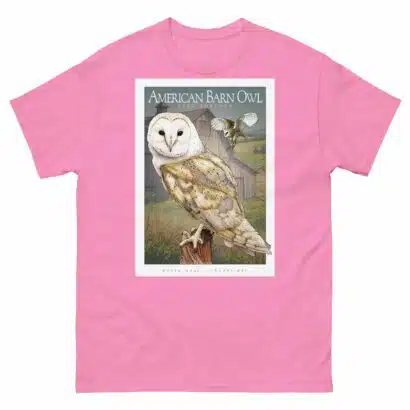 American Barn Owl - Unisex classic tee - Image 8