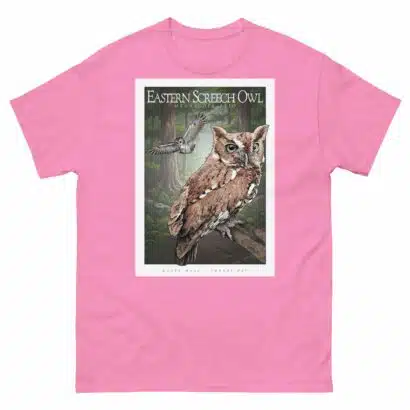 Eastern Screech Owl - Unisex classic tee - Image 8