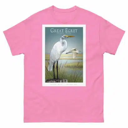 Great Egret - Unisex classic tee - Image 8