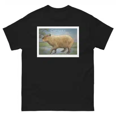 Capybara - Unisex classic tee - Image 3