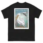 American White Pelican - Unisex classic tee - Image 3
