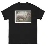 Javan Rhinoceros - Unisex classic tee - Image 3