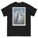 Great Blue Heron - Unisex classic tee - Image 3