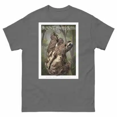 Brown-Throated Sloth - Unisex classic tee - Image 5