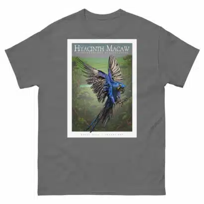 Hyacinth Macaw - unisex classic tee - Image 5