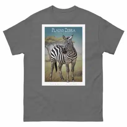 Plains Zebra - Unisex classic tee - Image 5