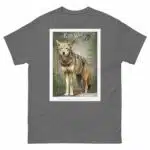 Red Wolf - Unisex classic tee - Image 5
