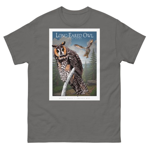 Long-Eared Owl - Unisex classic tee - Image 5