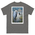 Great Blue Heron - Unisex classic tee - Image 5