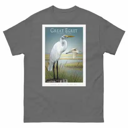 Great Egret - Unisex classic tee - Image 5