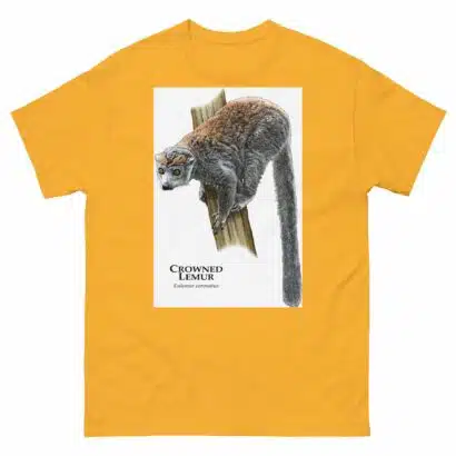 Crowned Lemur - Unisex classic tee - Image 14