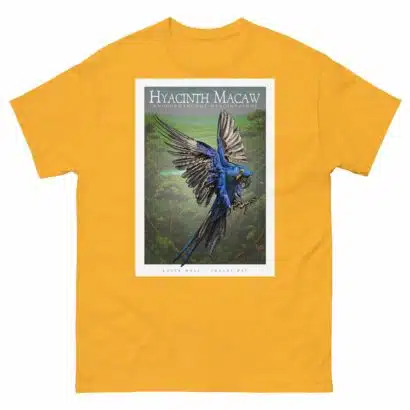 Hyacinth Macaw - unisex classic tee - Image 9