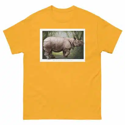 Javan Rhinoceros - Unisex classic tee - Image 9