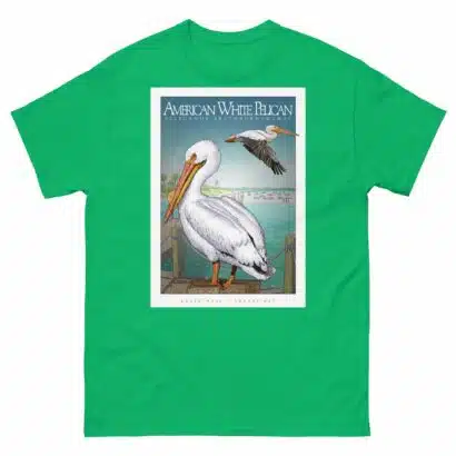 American White Pelican - Unisex classic tee - Image 7