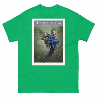 Hyacinth Macaw - unisex classic tee - Image 7
