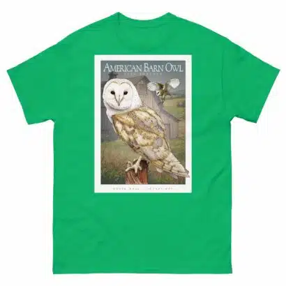 American Barn Owl - Unisex classic tee - Image 7