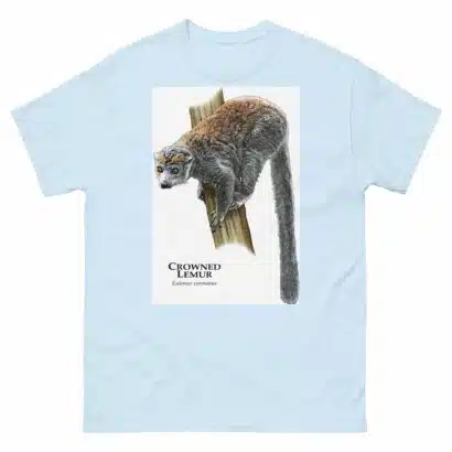 Crowned Lemur - Unisex classic tee - Image 18