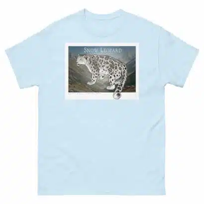 Snow Leopard - Unisex classic tee - Image 11