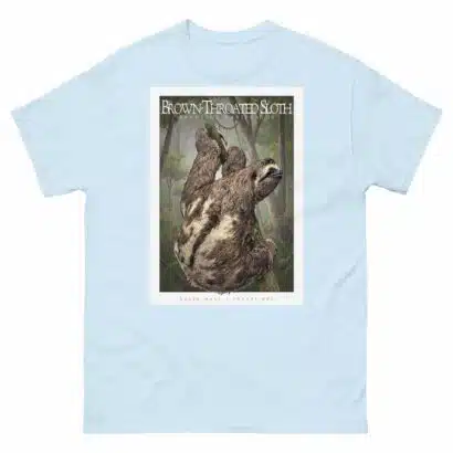 Brown-Throated Sloth - Unisex classic tee - Image 11