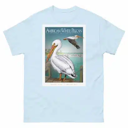American White Pelican - Unisex classic tee - Image 11