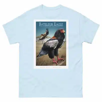 Bateleur Eagle - Unisex classic tee - Image 11