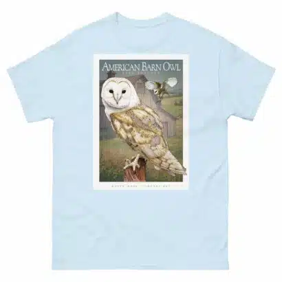 American Barn Owl - Unisex classic tee - Image 11