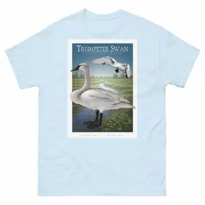 Trumpeter Swan - Unisex classic tee - Image 11