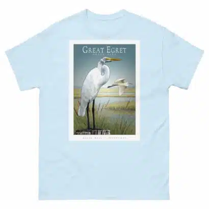 Great Egret - Unisex classic tee - Image 11