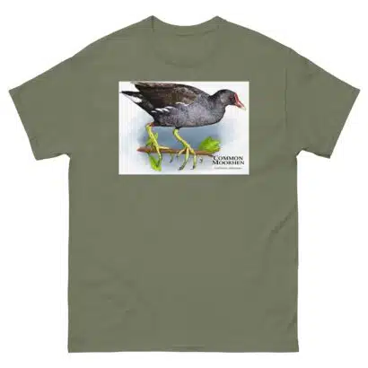 Common Moorhen - Unisex classic tee - Image 8