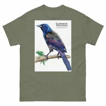 Common Grackle - Unisex classic tee - Image 8