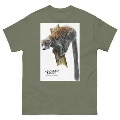 Crowned Lemur - Unisex classic tee - Image 8