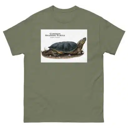 Common Snapping Turtle - Unisex classic tee - Image 8