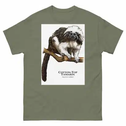Cotton-Top Tamarin - Unisex classic tee - Image 8