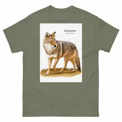 Coyote - Unisex classic tee - Image 8
