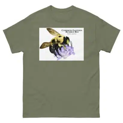 Common Eastern Bumble Bee - Unisex classic tee - Image 8