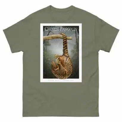 Chinese Pangolin - Unisex classic tee - Image 6
