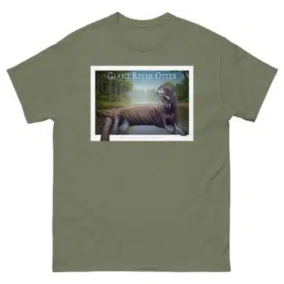 Giant River Otter - Unisex classic tee - Image 6