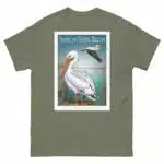 American White Pelican - Unisex classic tee - Image 6