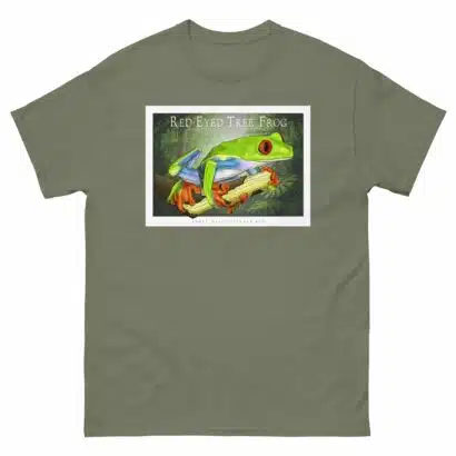 Red-Eyed Tree Frog - Unisex classic tee - Image 6