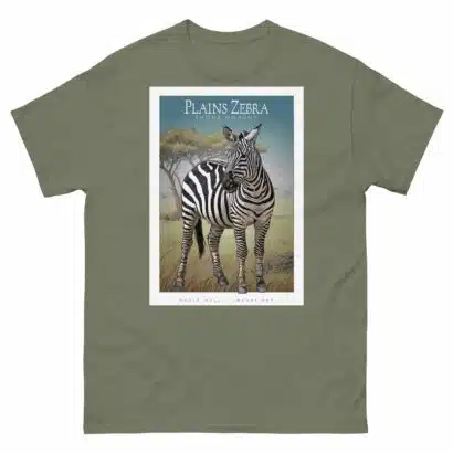 Plains Zebra - Unisex classic tee - Image 6