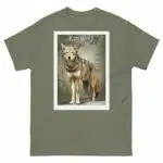 Red Wolf - Unisex classic tee - Image 6