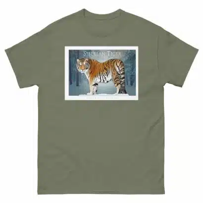 Siberian Tiger - Unisex classic tee - Image 6