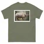 Javan Rhinoceros - Unisex classic tee - Image 6
