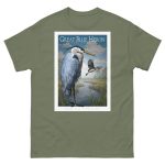 Great Blue Heron - Unisex classic tee - Image 6
