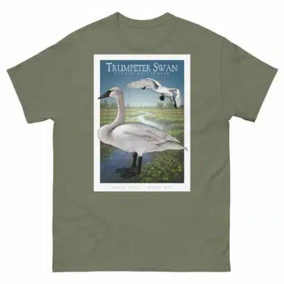 Trumpeter Swan - Unisex classic tee - Image 6