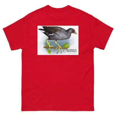 Common Moorhen - Unisex classic tee - Image 4
