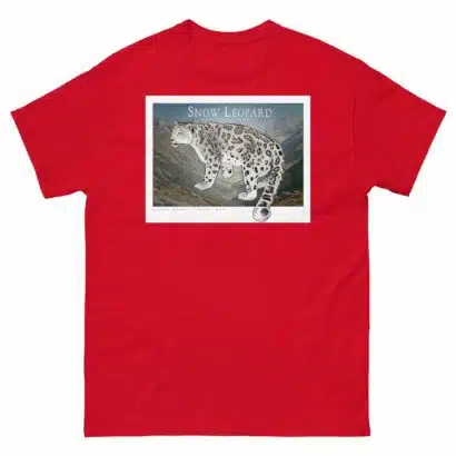 Snow Leopard - Unisex classic tee - Image 4