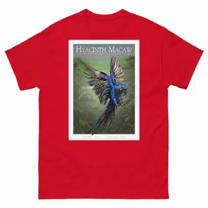 Hyacinth Macaw - unisex classic tee - Image 4