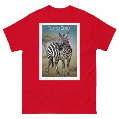 Plains Zebra - Unisex classic tee - Image 4